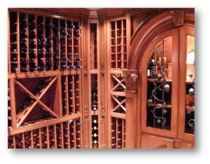wine cellar completed