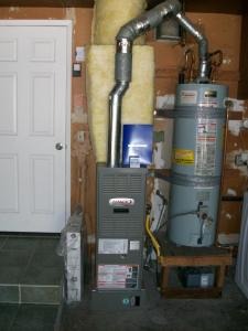 basement furnace system