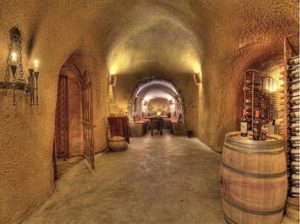 large wine cave